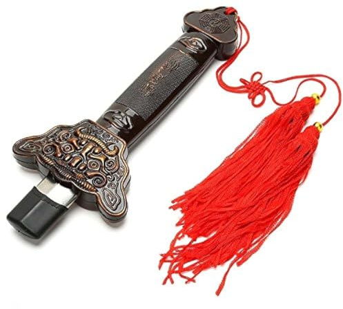 KierHunter Retráctil Espada, Tai Chi Kung Fu Artes Marciales Magic Espada para Ejercicios Performance (Acero Inoxidable)