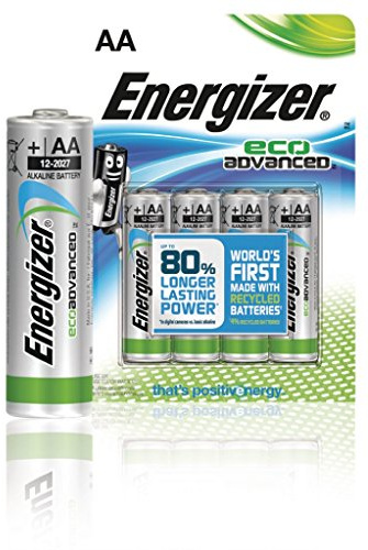 Energizer Blister de 4 piles LR06 EcoAdvanced AA