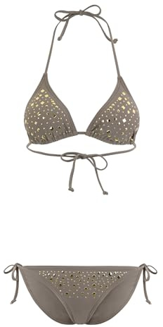 JETTE Triangel-Bikini, JETTE beige, Größe 38