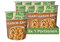 Knorr Pasta Pot Gulasch-Sauce leckere Instant Nudeln fertig in 5 Minuten 8x 60 g