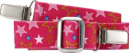 Playshoes Mädchen Gürtel Elastik Herz-Clip Uni