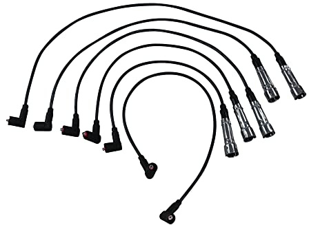 ATEC Germany Zündkabelsatz 6-teilig | Kompatibel mit: AUDI 100 C3 Avant, 100 C3 Stufenheck, 100 C4 Avant, 100 C4 Stufenheck, 200 C3 Avant, 200 C3 Stufenheck