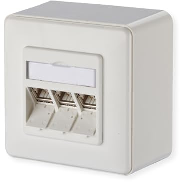 METZ CONNECT C6Amodul 3 Port 270°M AP reinweiß