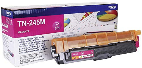Brother Original Jumbo-Tonerkassette magenta (für Brother HL-3140CW, HL-3150CDW, HL-3170CDW, DCP-9020CDW, MFC-9140CDN, MFC-9330CDW, MFC-9340CDW) TN245M