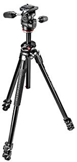 Manfrotto MK290DUA3-3WUS 290 Dual 3-Way Head Kit (Black)