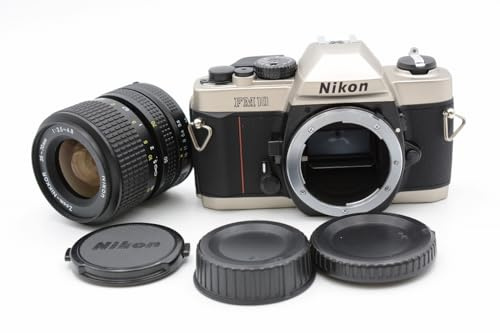 Nikon FM10 Digital SLR Camera Kit with Housing and AI Lens 35-70 mm F/3.5-4.8 Silver