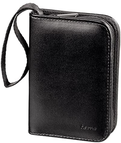 Hama Speicherkarten-Tasche für 18 SD-/MMC-Speichermedien, Schwarz