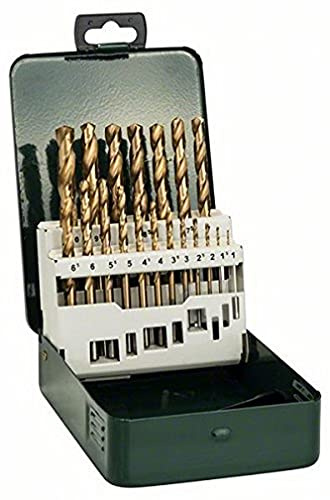 Bosch 2609255114 Metal Drill Bit Set (19-Piece)