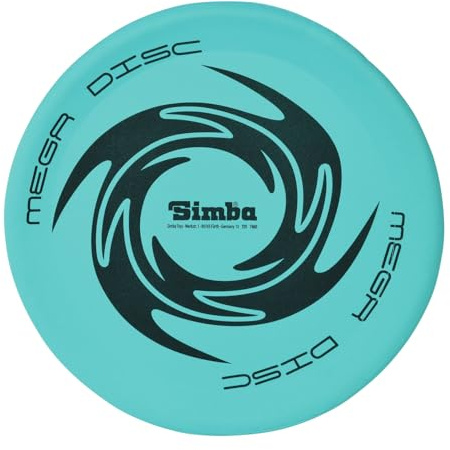 Simba Outdoor Spielzeug Flying Disc – Frisbee-Scheibe für Kinder und Erwachsene, ideales Wurfspiel für Garten, Park oder Strand, zufällige Farbauswahl, Ø 23 cm, ab 3 Jahren