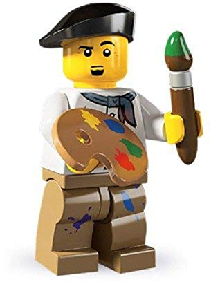 LEGO 8804 - Sammelfigur Maler aus Serie 4