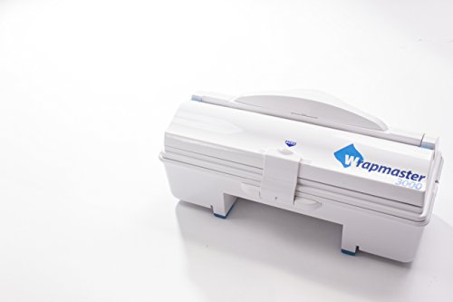 Wrapmaster WM3000 - Hygienischer und robuster Folie-Spender mit 30 cm x 300 m Folie aus Kunststoff oder Aluminium