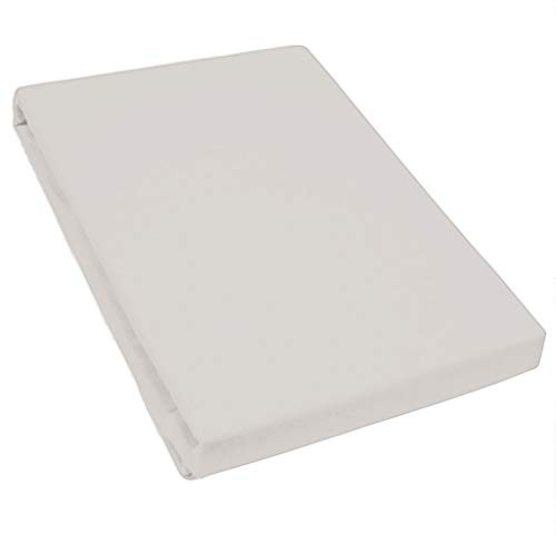 Formesse Bella-Donna Jersey Spannbettlaken silber, 180x200 - 200x220 cm