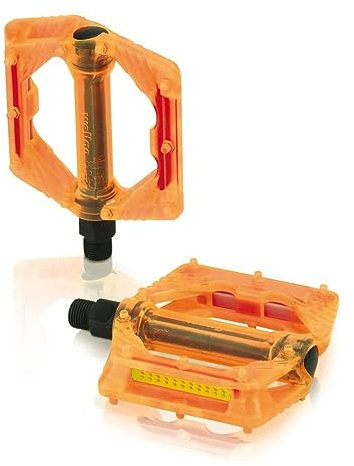 XLC Pedale Plattform, Orange Transparent, 2501813604