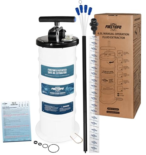 FIRSTINFO A1102H | 6,5L | Manuelle | Pompe Huile | Pompe de vidange Huile Moteur | Pompe d Aspiration d Huile