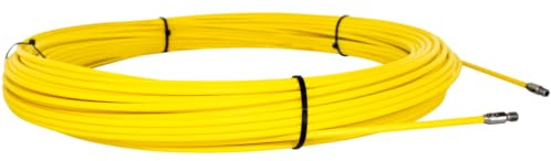 Runpotec Repuesto de Fibra de vidrio con Endhülse (30 m, diámetro 4,5 mm, rosca RTG, diámetro 6 mm, 20311