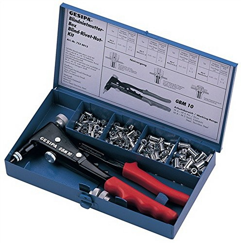 Blindnietmutternset 156tlg. GESIPA