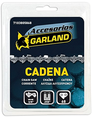 Garland 7103805868 - Cadena 3/8’’-0.058’’ - 68 Eslabones para Motosierras