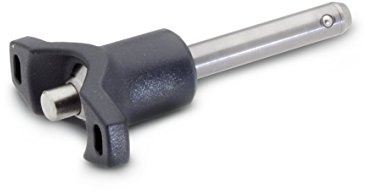 Ganter Normelemente | Edelstahl-Kugelsperrbolzen - GN 113.7-12-45 | Bolzendurchmesser: 12mm | Edelstahl | 1 Stück
