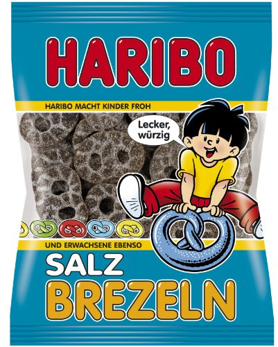 Haribo Salzbrezeln, 6er Pack (6 x 200 g Beutel)