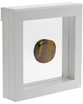 3-D-Schweberahmen weiß, 13 cm