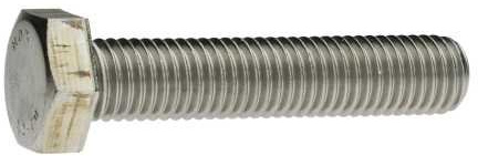 Reidl Sechskantschrauben mit Gewinde bis Kopf 5 x 20 mm DIN 933 A2 blank 500 Stück