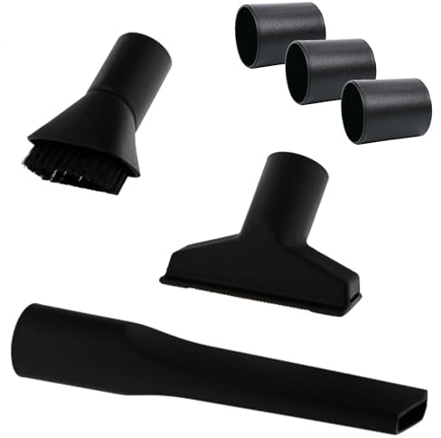 Maxorado Zusatz Düsen Set Staubsauger - Düsenset Möbelpinsel Polsterdüse Fugendüse Adapter Aufsatz Rohranschluss Ø 32/35 mm passend für Bosch Siemens Miele AEG Rowenta Kärcher Dirt Devil Ersatzteil