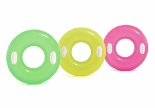 Intex 59258np, Salvagente con Maniglie Cm 76 I.24 Unisex Adulto, Colori Assortiti, 76 cm