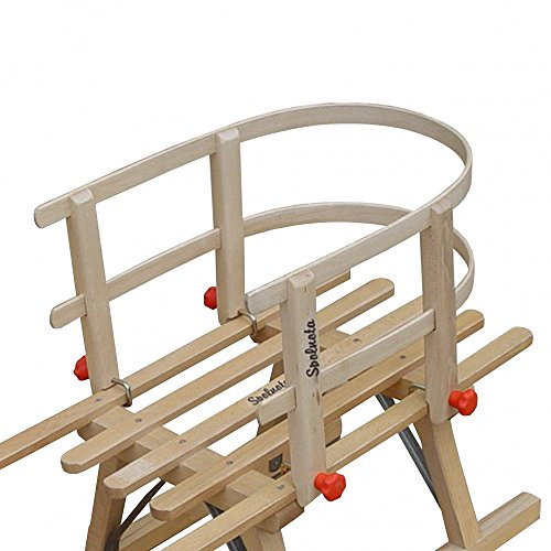 Schlittenlehne aus Holz