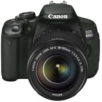 Canon EOS 650D Digital SLR Camera - Black (incl. EF-S 18-135mm f/3.5 - 5.6 IS STM Lens Kit) (Certified Refurbished)