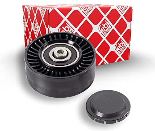 febi bilstein 31236 Umlenkrolle für Keilrippenriemen, mit Schraube, 1 Stück | Kompatibel mit: BMW 1, 3, 3 Cabriolet, 3 Coupe, 3 Touring