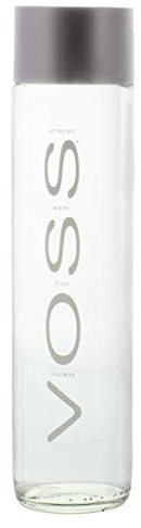 Voss STILL Gletscher Wasser in Glasflasche 0,8 Liter