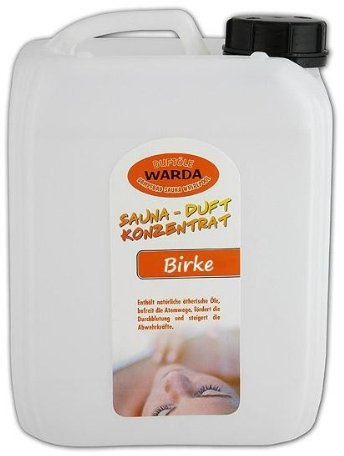 Warda Saunaaufguss Birke 5 l Kanister - Fünf Liter Konzentrat