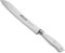 Arcos Cuchillo pan con Hoja Acero Inoxidable Nitrum 200 mm. Obtenga una gran variedad cortesu comida. Cuchillo ideal uso doméstico diario. Serie Riviera Blanc. Color blanco.