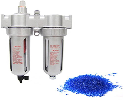 3/8 Compressed air in line filter & desiccant air dryer combination SPRAY GUN EQUIPEMENT PAINT BOOTH COMPRESSOR