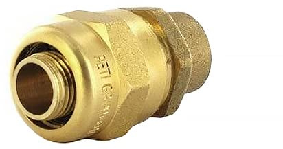 Watts - Raccord à compression - Adaptateur PER Retigripp à compression Ø20 - Cuivre à souder Ø22