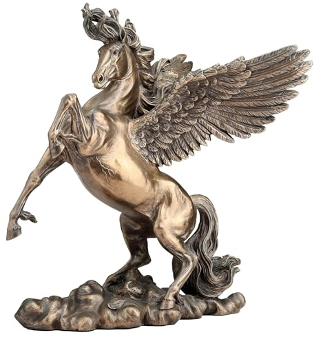 braunen Finish geflügelten Pferd Pegasus Statue Amazing Detail