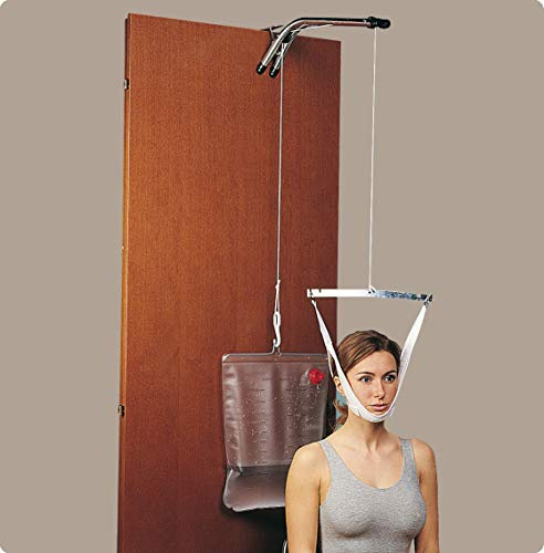 RO+TEN Kit Trazione Cervicale | Stretching e Sollievo Dolore Collo Schiena Portatile | Correttore Posturale Esercizi Cervicale Per Casa e Ufficio