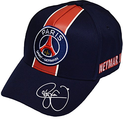 PSG Casquette Neymar Jr - Collection Officielle Paris Saint Germain - Taille réglable