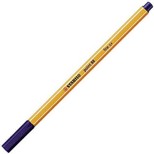 Fineliner - STABILO point 88 - Einzelstift - nachtblau