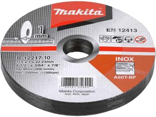 Makita B-12217-10 Trennscheibe 115x1mm INOX 10 Stk.