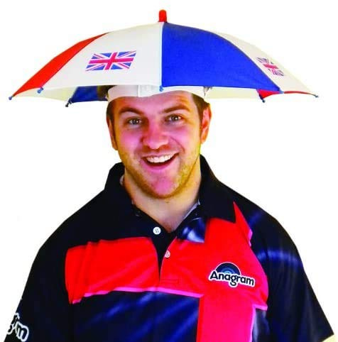 Great Britain Umbrella Hat - 1 Pc
