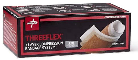 Medline ThreeFlex 3-Layer Compression System