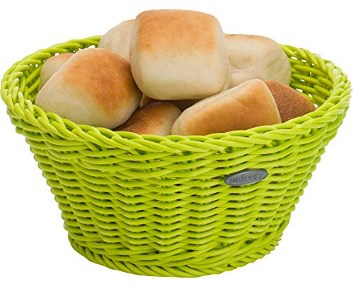 Saleen Mehrzweck-Korb, Gastrotauglich, Rund, Durchmesser: 18 cm, Kunststofffaser, Lime, 02091037101