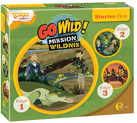 Go Wild! Mission Wildnis - Starter-Box (1 - 3) - Die Original-Hörspiel zur TV-Serie