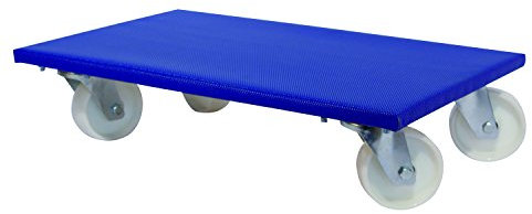 Möbelhund mit Kunststofflenkrollen Blau Möbelroller Allzweckroller