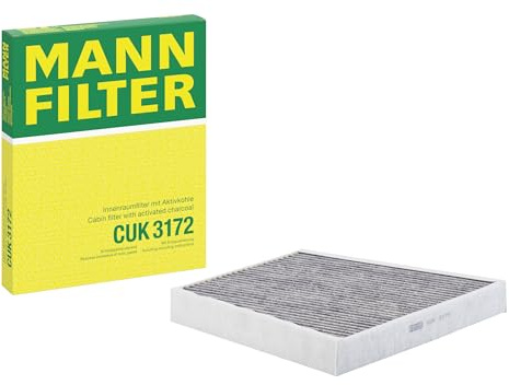 MANN-FILTER CUK 3172 Filtro aria cabina - Filtro Antipolline con Carbonio attivato - per Autovetture + veicoli commeriali