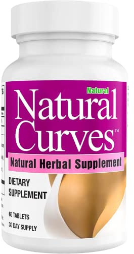 Natural Curves Breast Enhancement Pills Estrogen Support Vegan Non-GMO 60ct