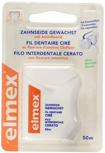Elmex Zahnseide gewachst, 2,7 m, 2er Pack (2 x 1 Stück)