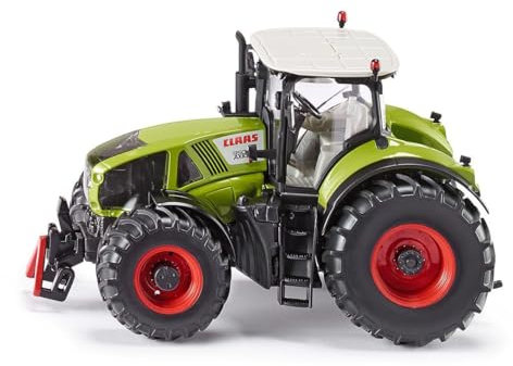 Siku 3280, Claas Axion 950 Traktor, Metall/Kunststoff, Abnehmbare Fahrerkabine, Grün, 1:32