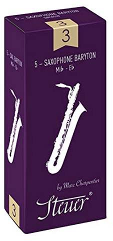 Steuer Blatt Bariton Saxophon Traditionell 5er Packung Gr. 2